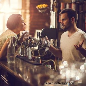 Hva betyr det å drømme om bartender? 