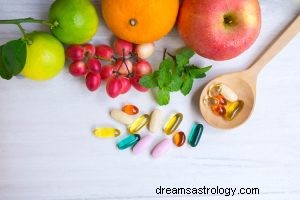 Wat betekent dromen over vitamines? 