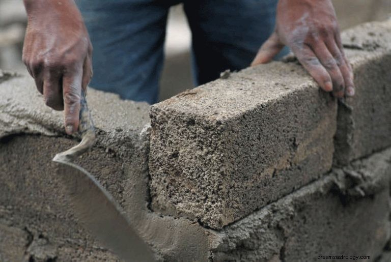 Hvad betyder det at drømme om cement? 