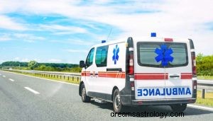 Hva betyr det å drømme om en ambulanse? 