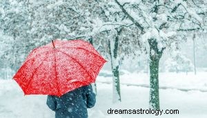 Was bedeutet es, von Schnee zu träumen? 