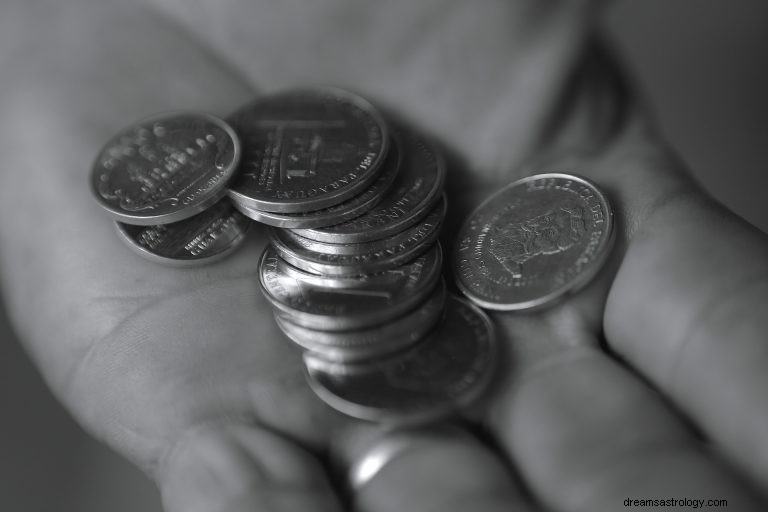 Wat betekent het om te dromen over het ontvangen van zilveren munten? 