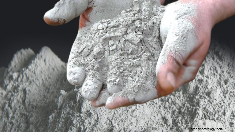 O que significa sonhar com concreto e cimento? 