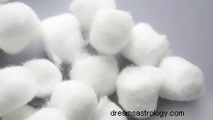 綿について夢を見るとはどういう意味ですか？ 