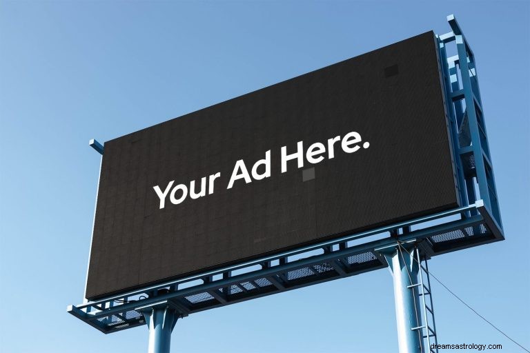 Wat betekent dromen over advertenties? 