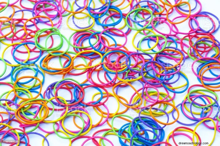 Wat betekent dromen over elastische band? 