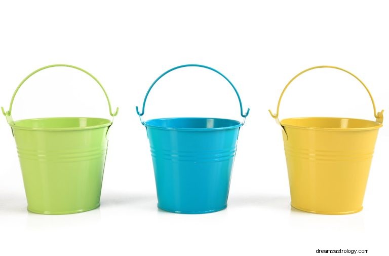 Cosa significa sognare Bucket? 