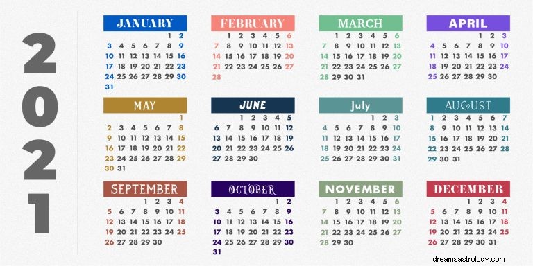 Vad betyder det att drömma om kalender? 