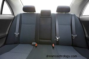 Co to znamená snít o Backseat? 