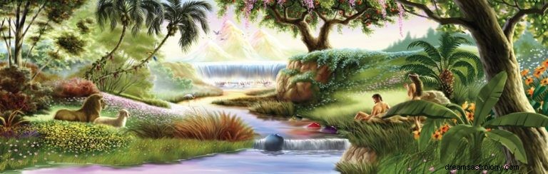 Hva betyr det å drømme om Edens hage? 