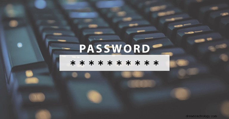 Cosa significa sognare una password? 