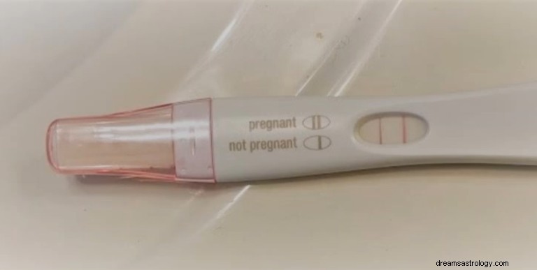 Vad betyder det att drömma om ett graviditetstest? 