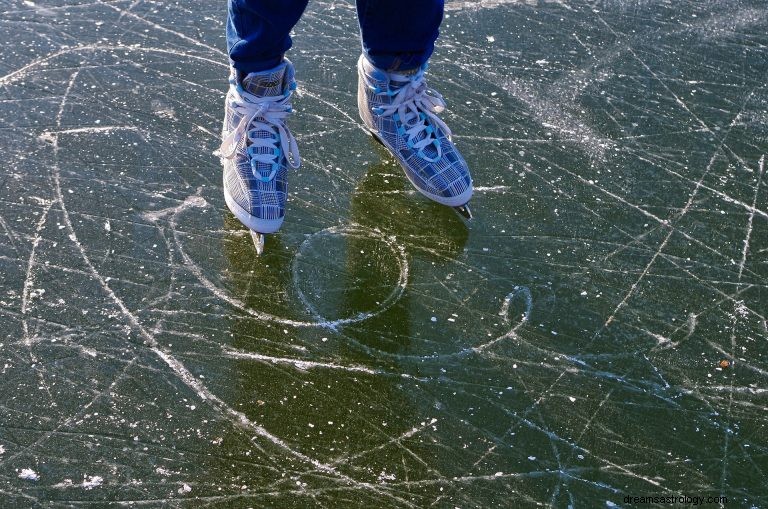 Was bedeutet es, über Eislaufen zu träumen? 