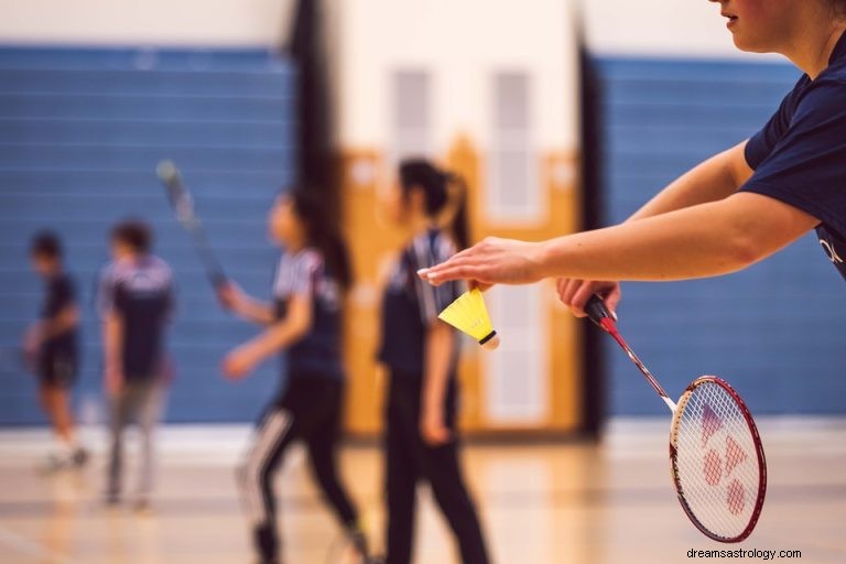 O que significa sonhar com badminton? 