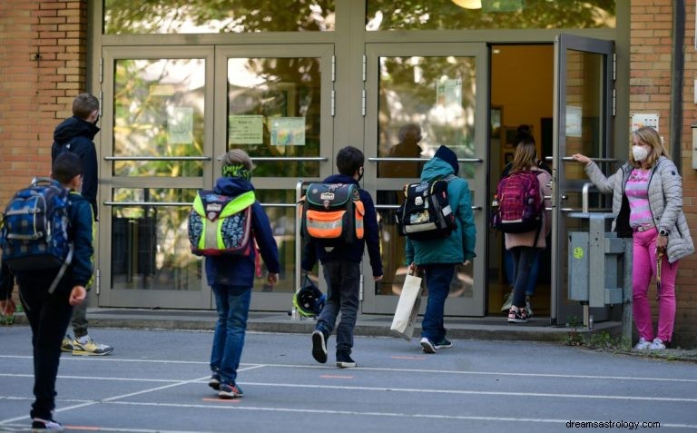 Vad betyder det att drömma om att gå tillbaka till skolan 