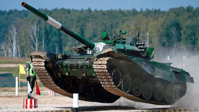 Wat betekent dromen over tanks? 