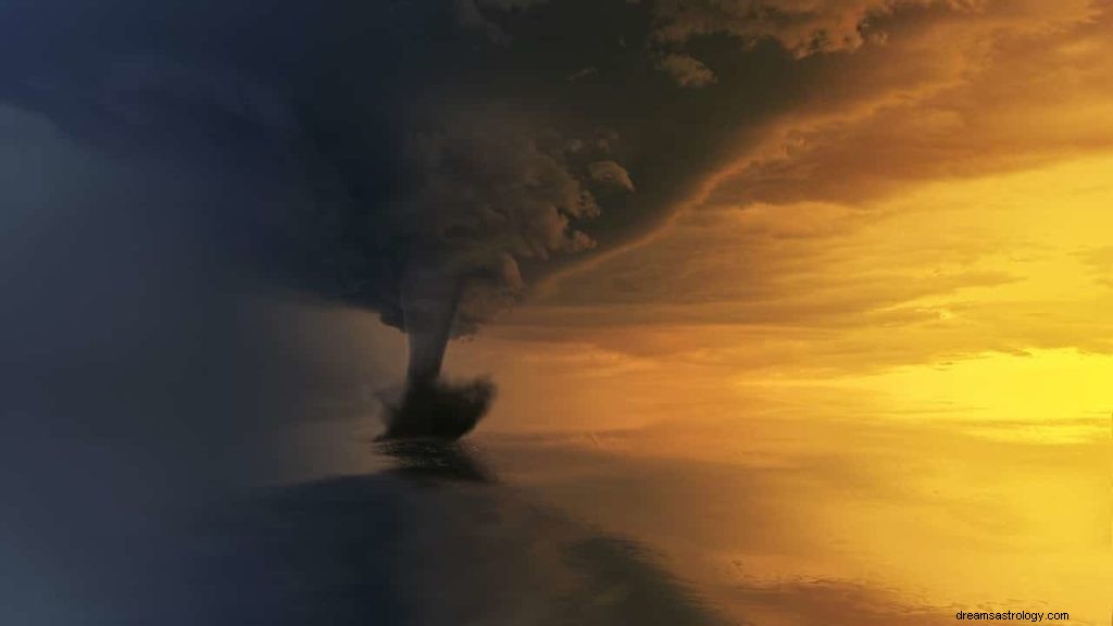 Significado e simbolismo do sonho de tempestade de tornado 