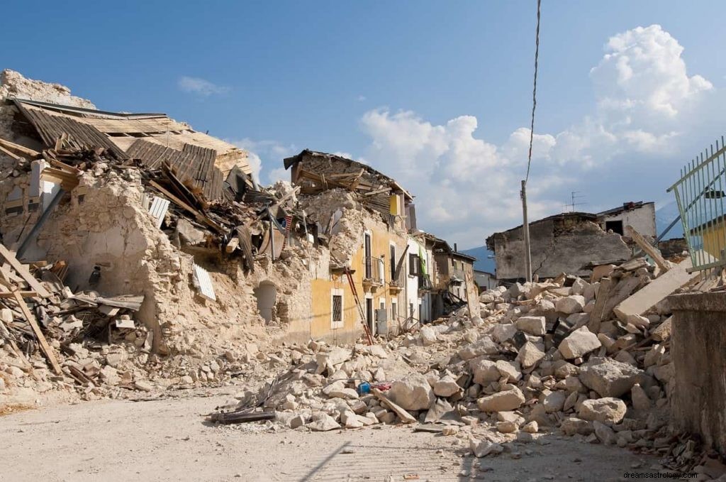 Cosa significa sognare un terremoto? 