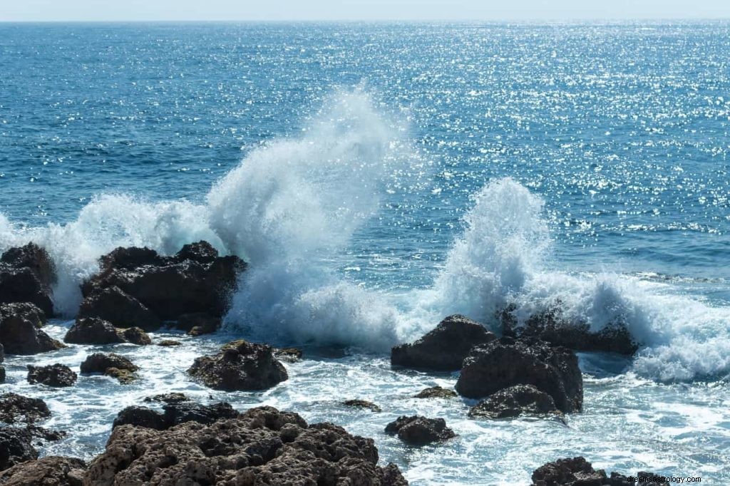 soñar con olas 