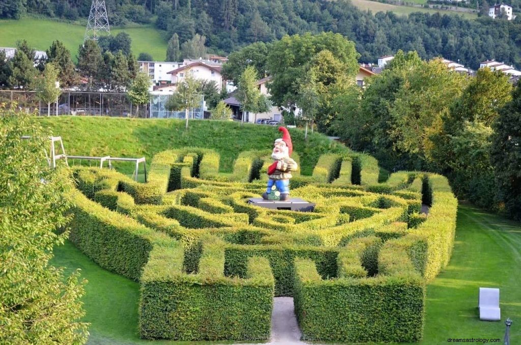 Signification et interprétation des rêves de labyrinthe ou de labyrinthe 