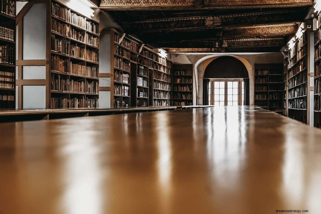 Bibliotekets drömmening och symbolik 