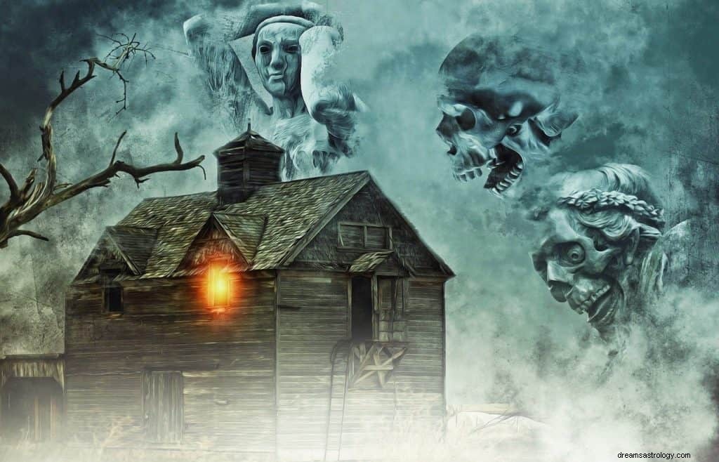 Haunted House Dream Betydning og Symbolik 