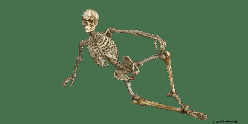 Betekenis en symboliek van skeletdroom 