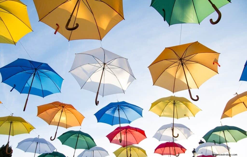 Paraply drøm betydning og symbolik 