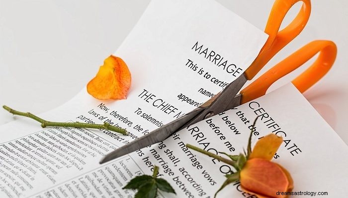 離婚についての夢–意味と解釈 