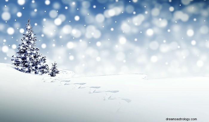 雪についての夢–意味と象徴性 
