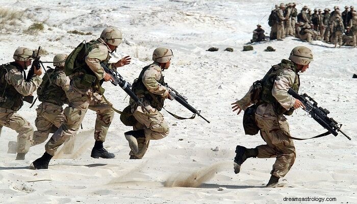 Signification biblique des soldats dans un rêve 