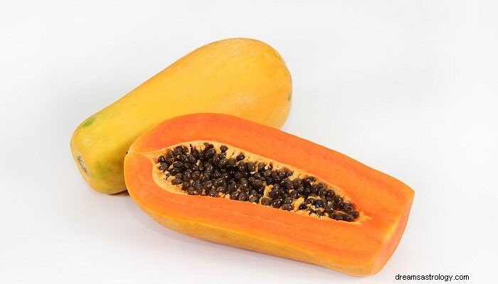 Papaya - Droombetekenis en symboliek 