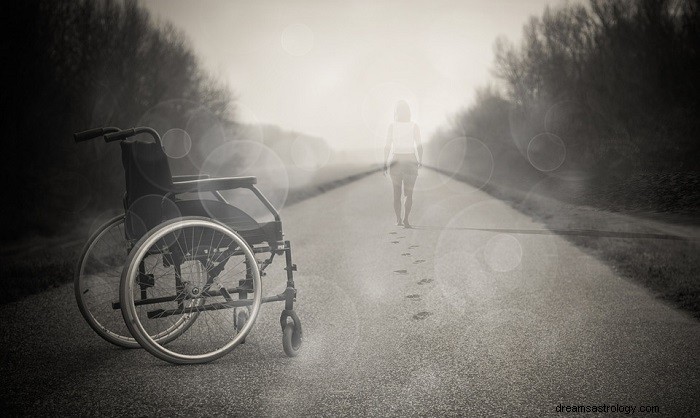 Invalidní vozík – význam snu a symbolika 