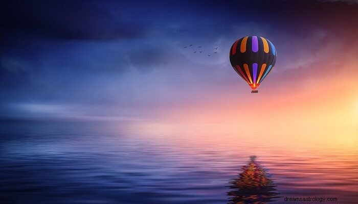 Horkovzdušný balón – význam snu a symbolika 