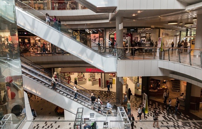 Droom over een winkelcentrum - Betekenis en symboliek 