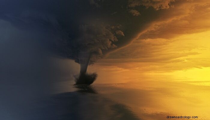 Sonho de estar em um tornado – significado e simbolismo 