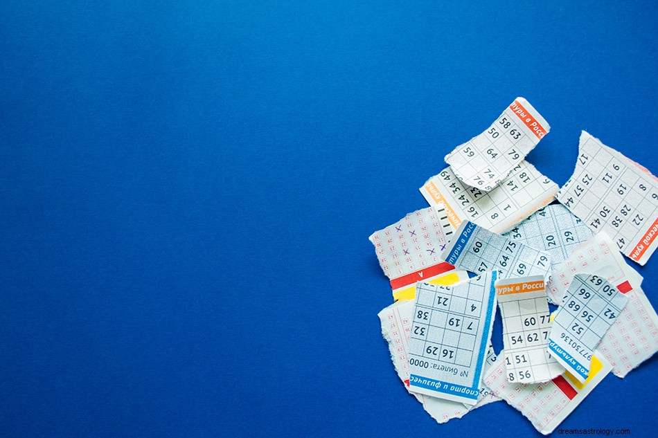 Wat betekent het als je over loterij droomt? 