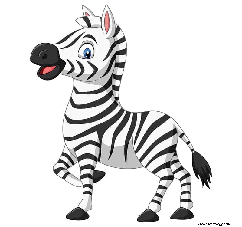 Wat betekent het als je droomt over zebra s? 