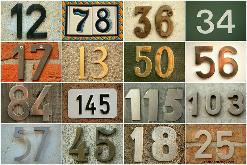 Cosa significa se sogni i numeri? 