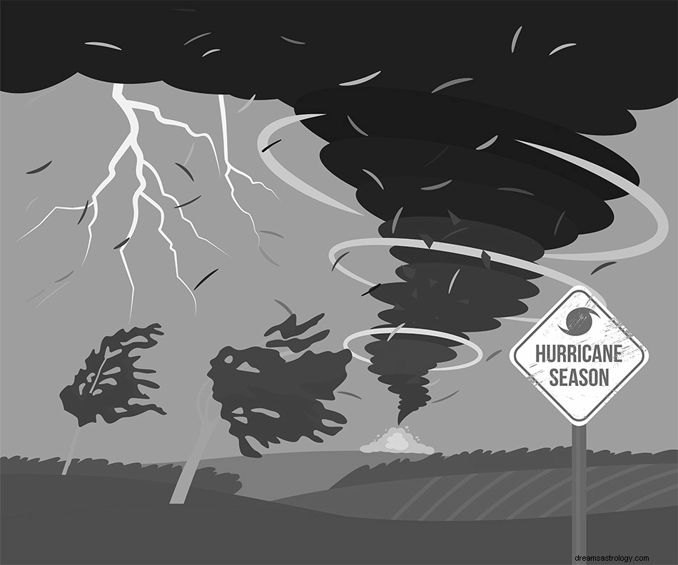 Significado e interpretação dos sonhos com tornado 