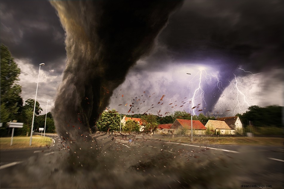 Tornado drømmebetydning og tolkning 