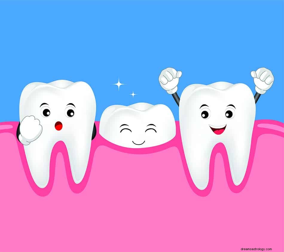 Wat betekent dromen over tanden? 