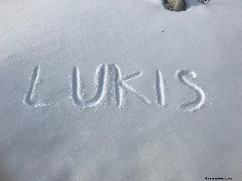 Was bedeutet es, von Schnee zu träumen? 