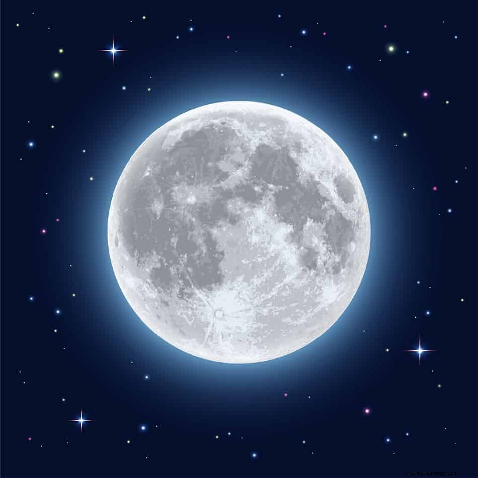 Vad betyder det när du drömmer om månen? 