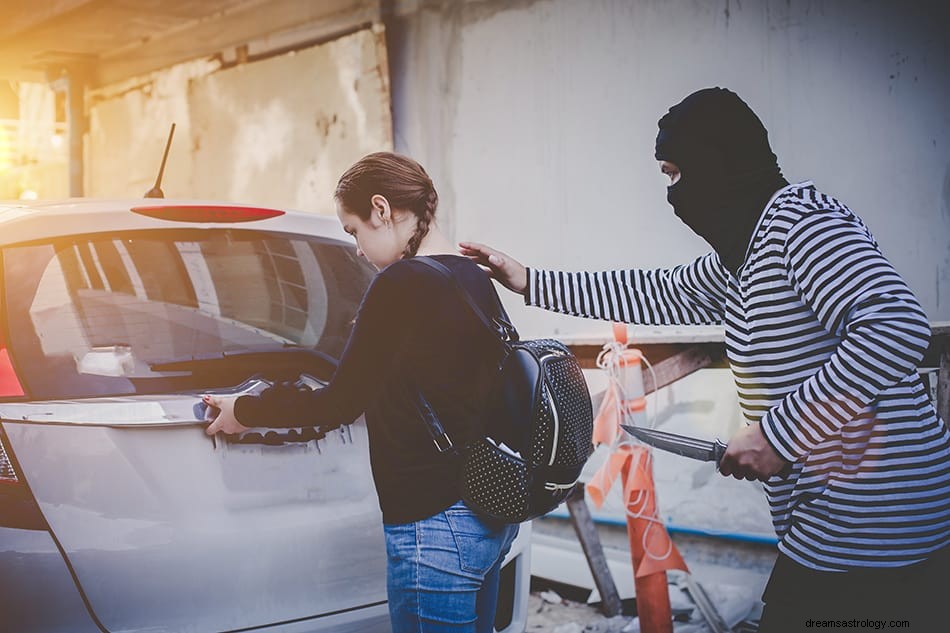 Beroofd worden Betekenis van dromen 