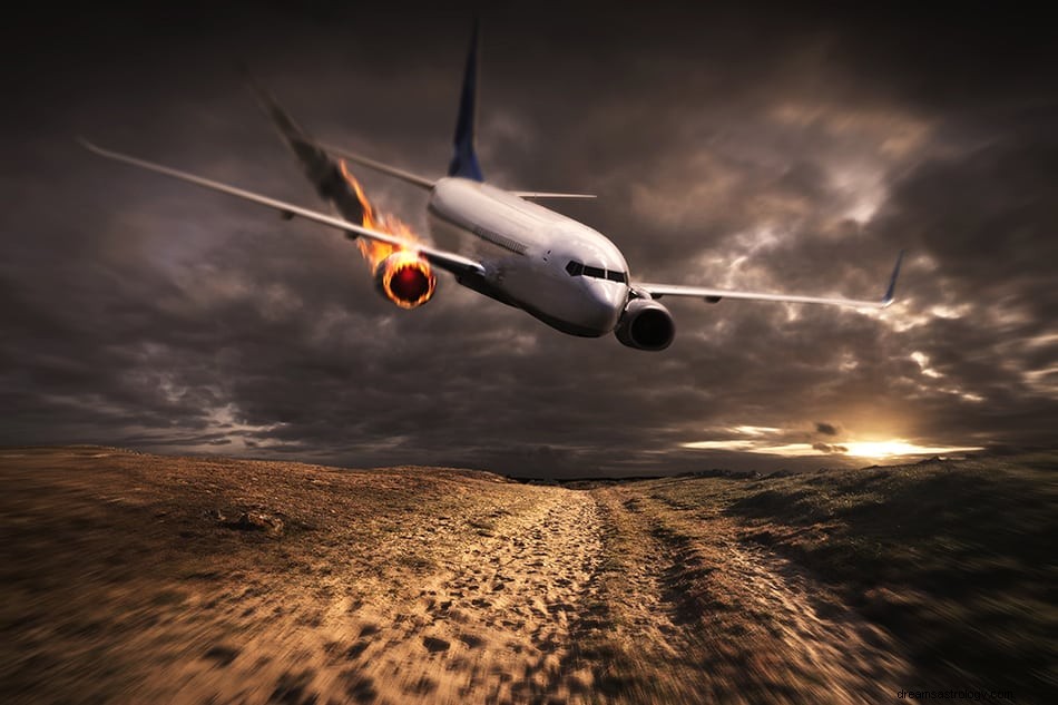 Soñar con un avión estrellado:significado y simbolismo 