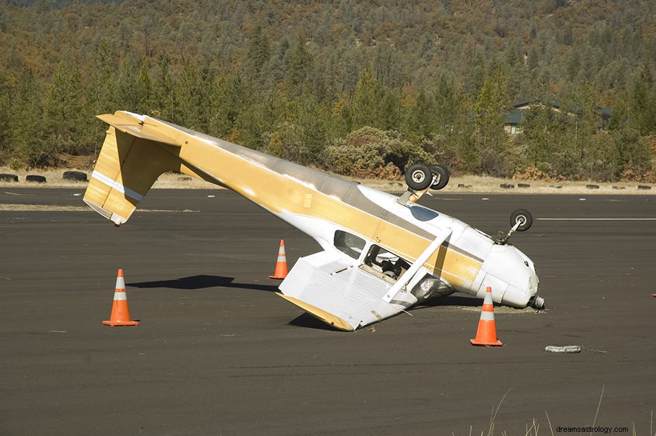 Drømme om flystyrt – betydning og symbolik 