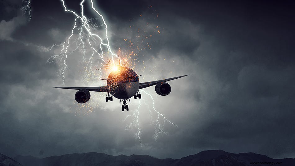 Sny o katastrofie samolotu – znaczenie i symbolika 