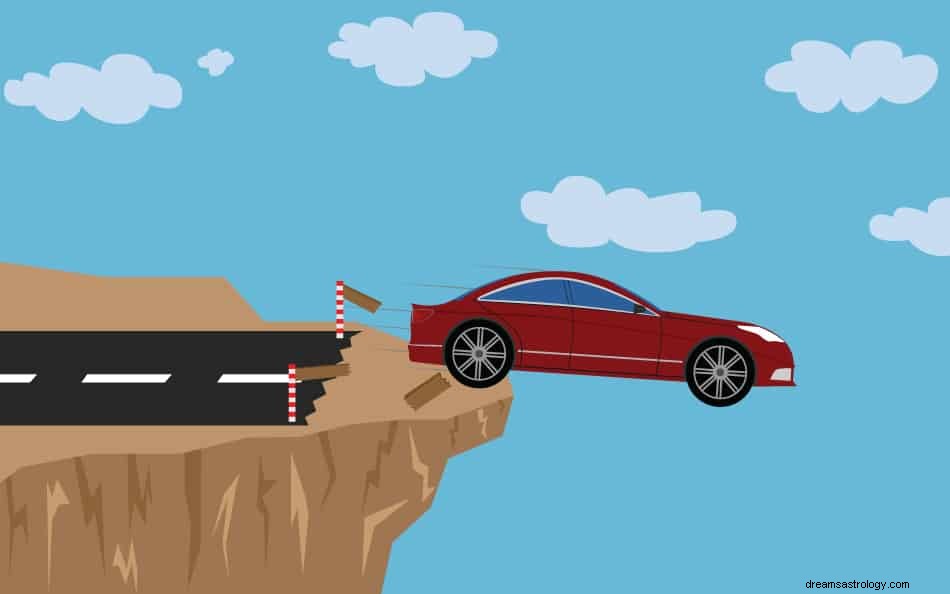 ¿Qué significa soñar con conducir por un precipicio? 
