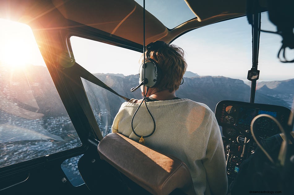 Hvad vil det sige at drømme om en helikopter? 